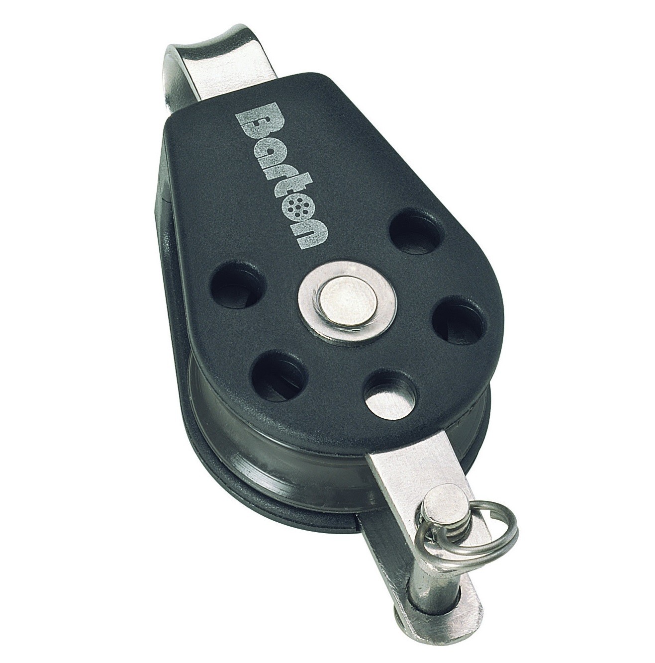 Barton Single Fixed Eye + Becket Ball Bearing Block S3 - BAN13111