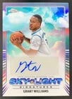 Grant Williams 2024-25 Topps Chrome Sky Light Signatures Auto Hornets