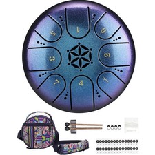Leichte Handpan Trommel aus Titanstahl 5 Zoll...