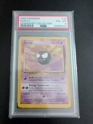 Gastly graded PSA 8 for sale on eBay