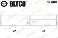 Glyco H1072/7STD Kurbelwellenlager