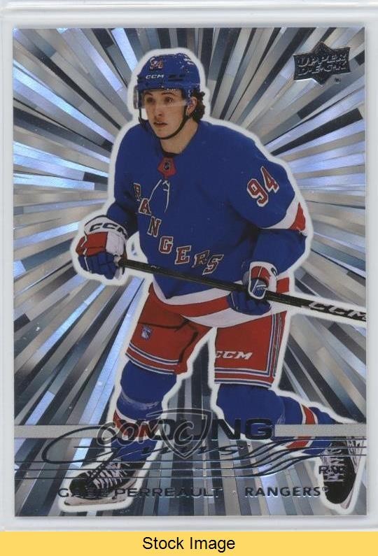 2025 Upper Deck Series 1 Young Guns Outburst Gabe Perreault Rookie RC READ 0n3v