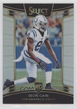2018 Panini Select Concourse Silver Prizm Deon Cain #6 0l1