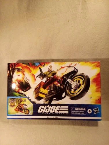 Hasbro G.I. Joe Classified Series Tiger Force Duke & RAM Motorbike Action Figure