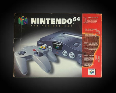 NINTENDO 64 N64 AUTHENTIC REPLACEMENT EMPTY BOX ONLY *READ*