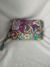 Vera Bradley Your Turn Smartphone Wristlet Wallet in Heather Paisley in OG Box