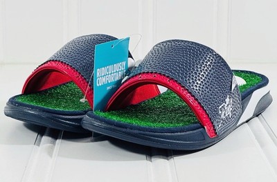 NEW Reef Mulligan II Patriotic Tee Up Turf Slide Golf Sandals