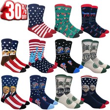 USA Nation Funny Crazy Socks For Men Women Teens Novelty Print Best Gifts Socks