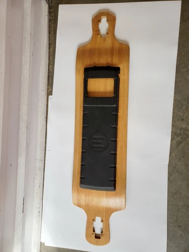 Evolve GT Bamboo Street Electric Skateboard deck, battery cover