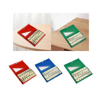 Domino Set Puzzlespiel Aktivität Reisespiel Lustig Spiel von