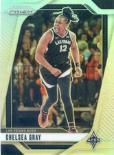 2024 Panini Prizm WNBA CHELSEA GRAY #84 SILVER PRIZM ACES