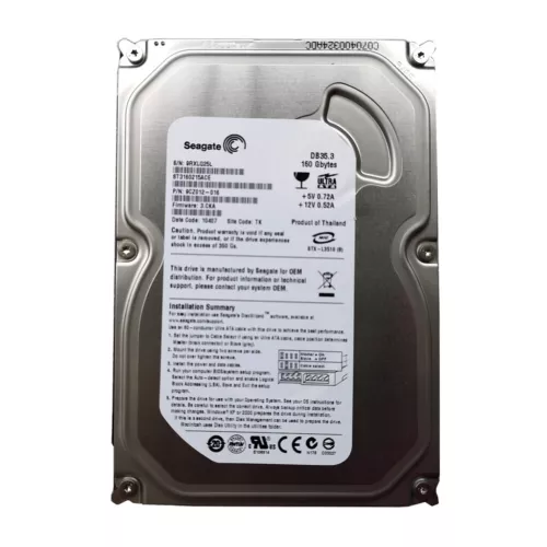 Original Seagate ST3160215ACE 160GB 7200RPM IDE PATA ATA-100 3.5" HDD Hard Drive