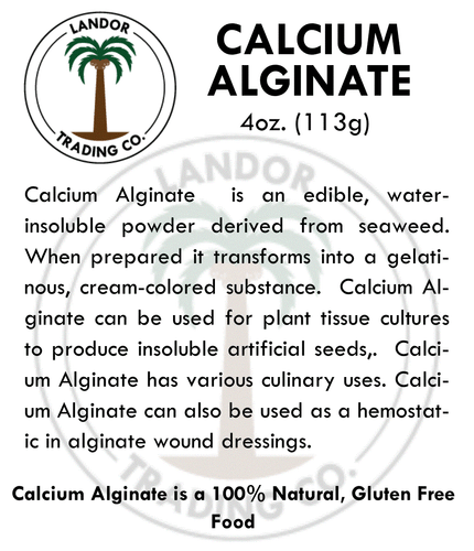 Calcium Alginate 4oz (113 grams) - Picture 3 of 4