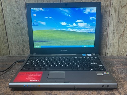 Toshiba Tecra M6 12.1" Windows Xp Pro Sp3 Laptop Intel Cpu 2Gb 80Gb Dvd Wifi