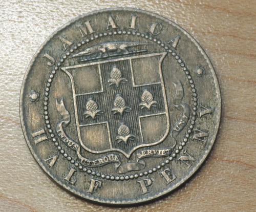 Jamaica 1914 1/2 centavo - Imagen 2 de 2