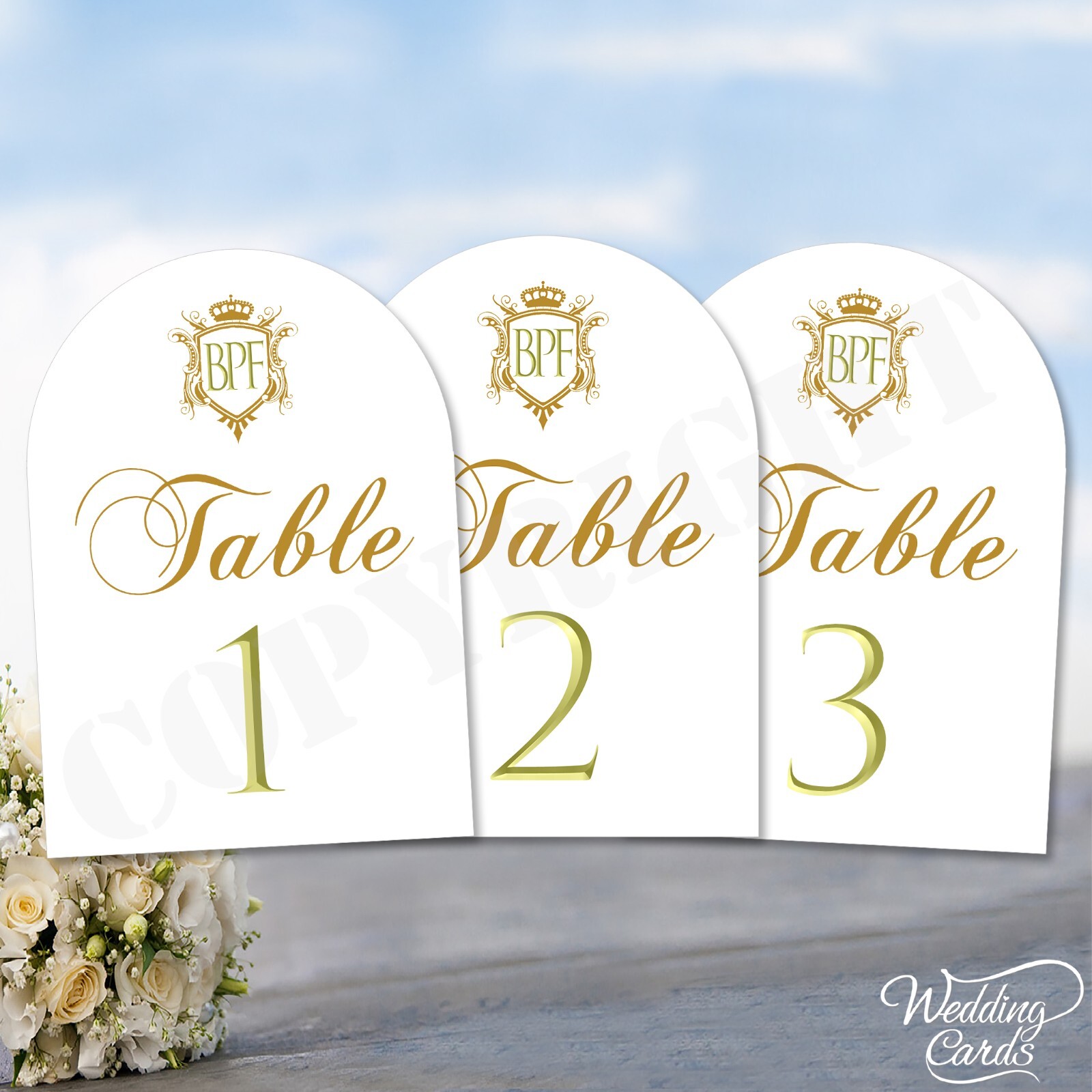 Personalised Wedding Table Number Rounded Set Cards Celebration Names Decoration