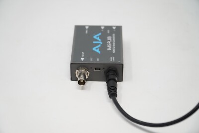 AJA HA5-PLUS HDMI to HD/SD Converter with Power Supply | eBay