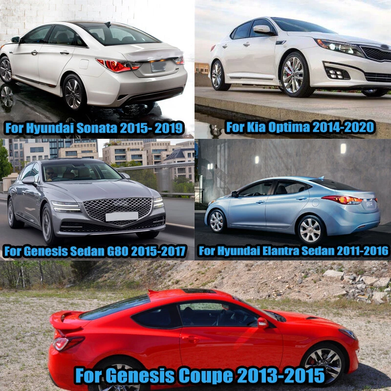 Cubierta de antena de techo de fibra de carbono negra para Hyundai Veloster 2012-2017 aleta de tiburón Foto 3 de 4