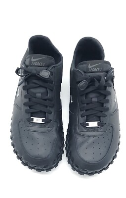 NIKE J FORCE 1 LOW LX SP JACQUEMUS Black Size 13.5 WNS Mens 12