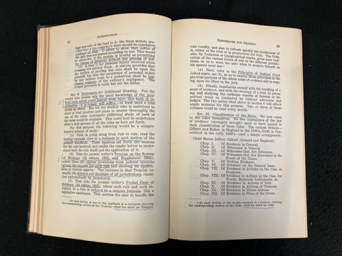 1935 WIGMORE ON EVIDENCE STUDENTS’ TEXTBOOK BY JOHN WIGMORE - Picture 9 of 10