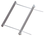 6078-00-03 Esselte Leitz Archiv-Abheftbügel Grau Transparent Polypropylen (P ~D~