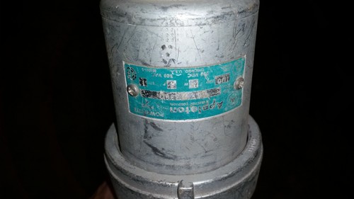 APPLETON PIN&SLEEVE  PLUG ACR1033CD CONNECTOR 100A 3 PIN CROUSE HINDS APR10357 - Picture 3 of 9