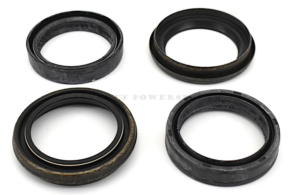 Fork Seals Set x2 CR500R CR250R 85-87, XR600R 85-00, CR125R 1987 OEM Honda #D302 - Imagem 2 de 4