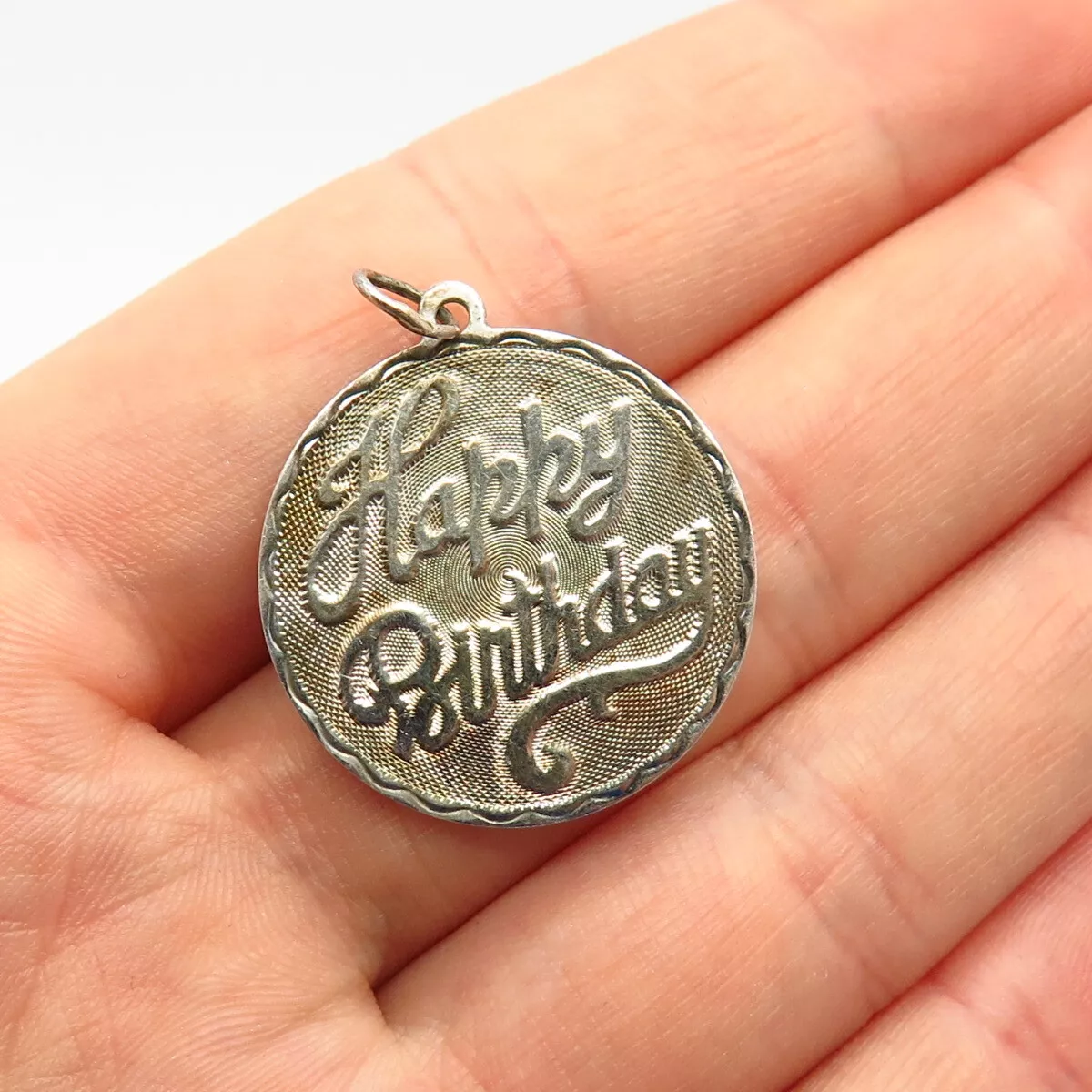 Sterling silver store birthday charms