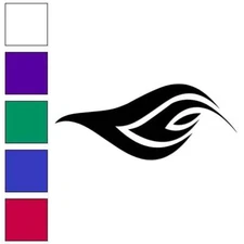 Flames Fire Pinstripe, Vinyl Decal Sticker, Multiple Colors & Sizes #7294