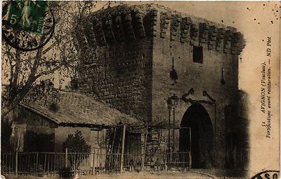 CPA AVIGNON - Befestigungsanlagen vor Restaurierung (511522)