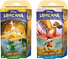 Set of 2 Starter Deck Into the Inklands Disney Lorcana TCG