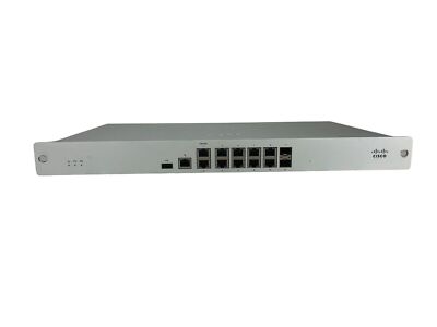 Cisco Meraki MX84-HW Managed Switch 2x WAN 8x 1GB & 2x 1GB SFP unclaimed