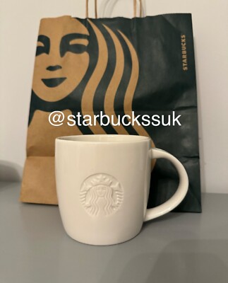 Starbucks Standard weiße Meerjungfrau Kaffeebecher Venti/Grande/Groß 20oz/16oz/12oz