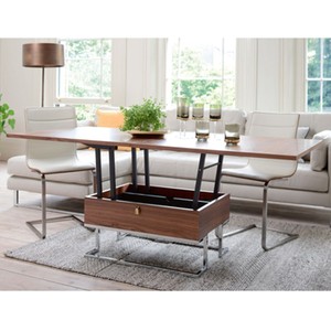 Dwell Convertible Coffee Turn Liftup Dining Table With Stand Ex Display 699 Ebay