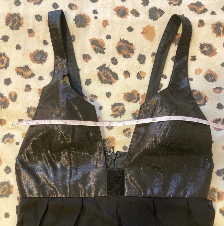 Kate Moss x Topshop black silk dress size US 4 Eur 36 image 7