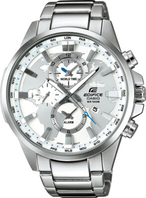 Casio Edifice EFR-303D-7AVUDF Quartz Chronograph Dual Time Alarm 52mm Case Size