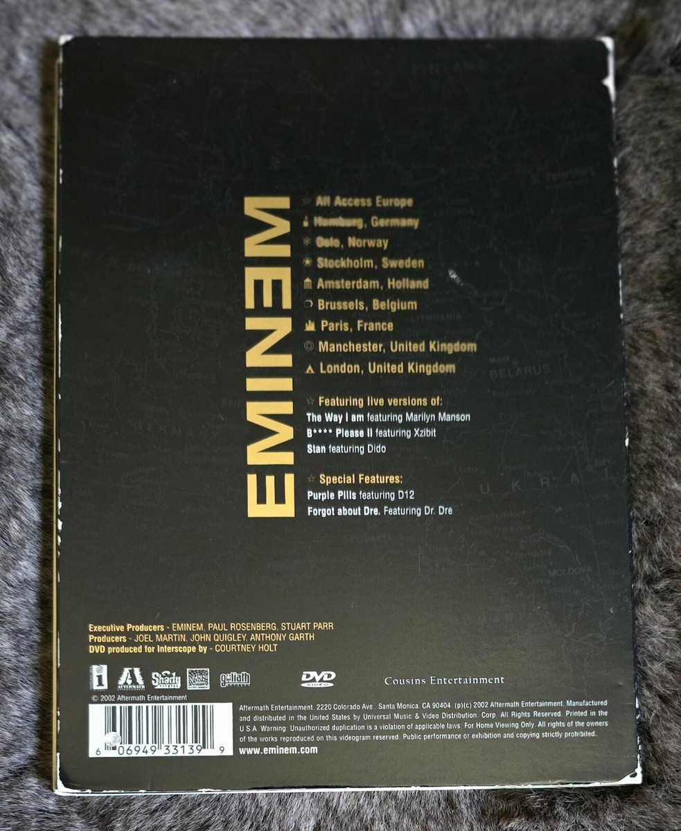 【DVD】エミ ネムEMINEM ALL ACCES Amazon.com: Eminem: All Access Europe [DVD] : Eminem: Movies