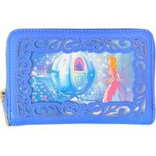 Cartera con licencia oficial de Loungefly Disney Princess Cenicienta con ventana