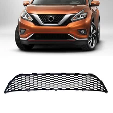For 2015 2016 2017 2018 Nissan Murano Black Front Bumper Lower Honeycomb Grille