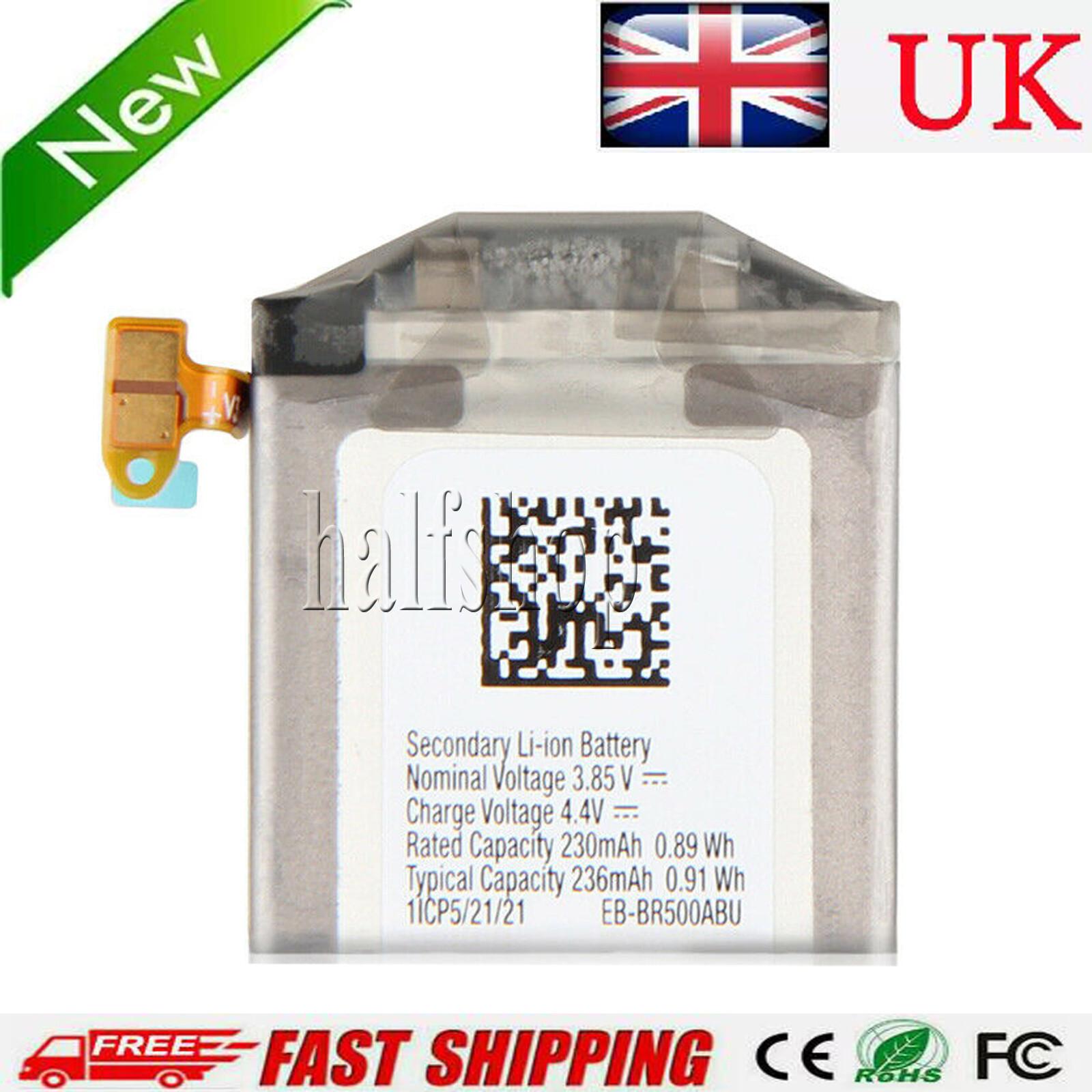 For Samsung EB-BR500ABU Battery for Samsung Galaxy Watch Active SM-R500 40mm