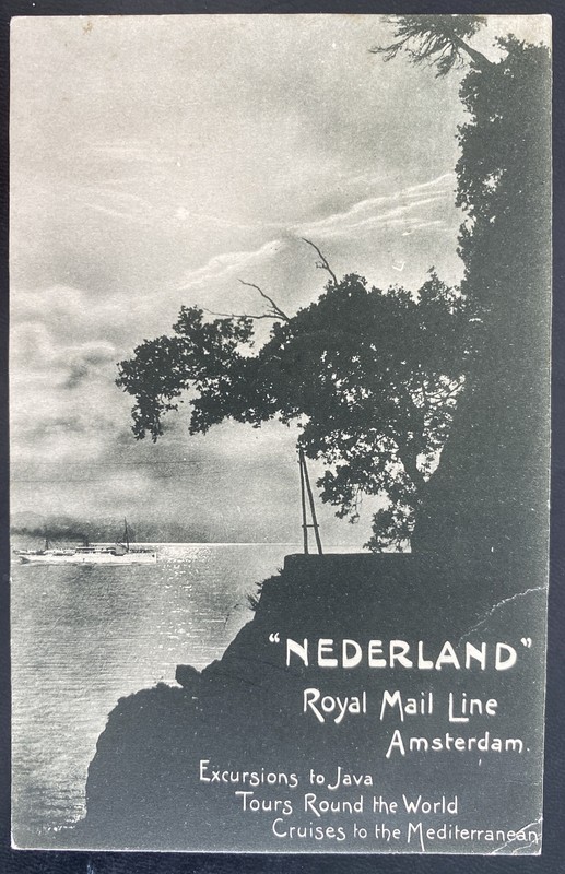 1909 Tanger Morocco German Post Office RPPC Postcard Cover To Holland