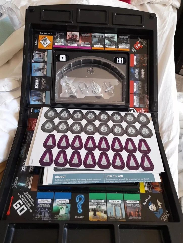 BN Monopoly Star Wars Edition By Parker Brothers.  2015 Play Game Edition - Image 3 of 3