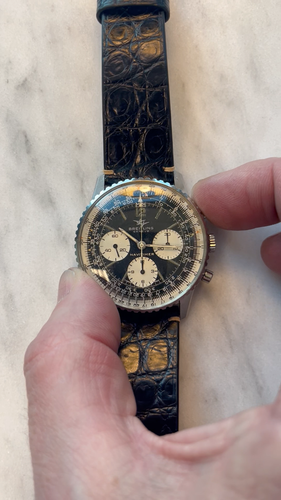 BREITLING 806 Navitimer 1970 "Big Eye" Cal Venus 178 Twin Jet - 41 mm Tritium - Video 1 of 1