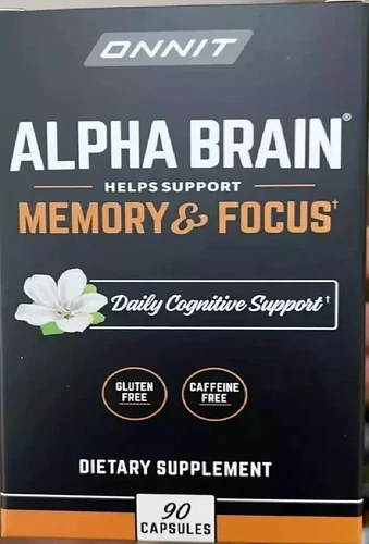 Onnit Labs Alpha Brain Supplement Capsules-Brain Health,Maintain Healthy Balance - Picture 6 of 10