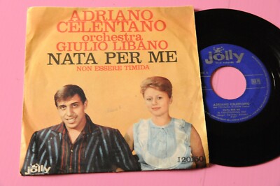 ''CELENTANO 7'''' NATA PER ME ORIGINALE 1961 VG''