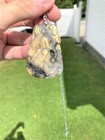 100% Natural Labradorite Hand Carved Reiki Healing Pendant Necklace — photo 3