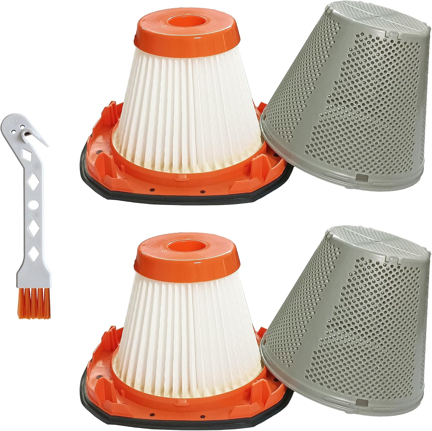 2 Pack Replacement Filter Kit for Black & Decker Cordless Dustbuster Vacuums