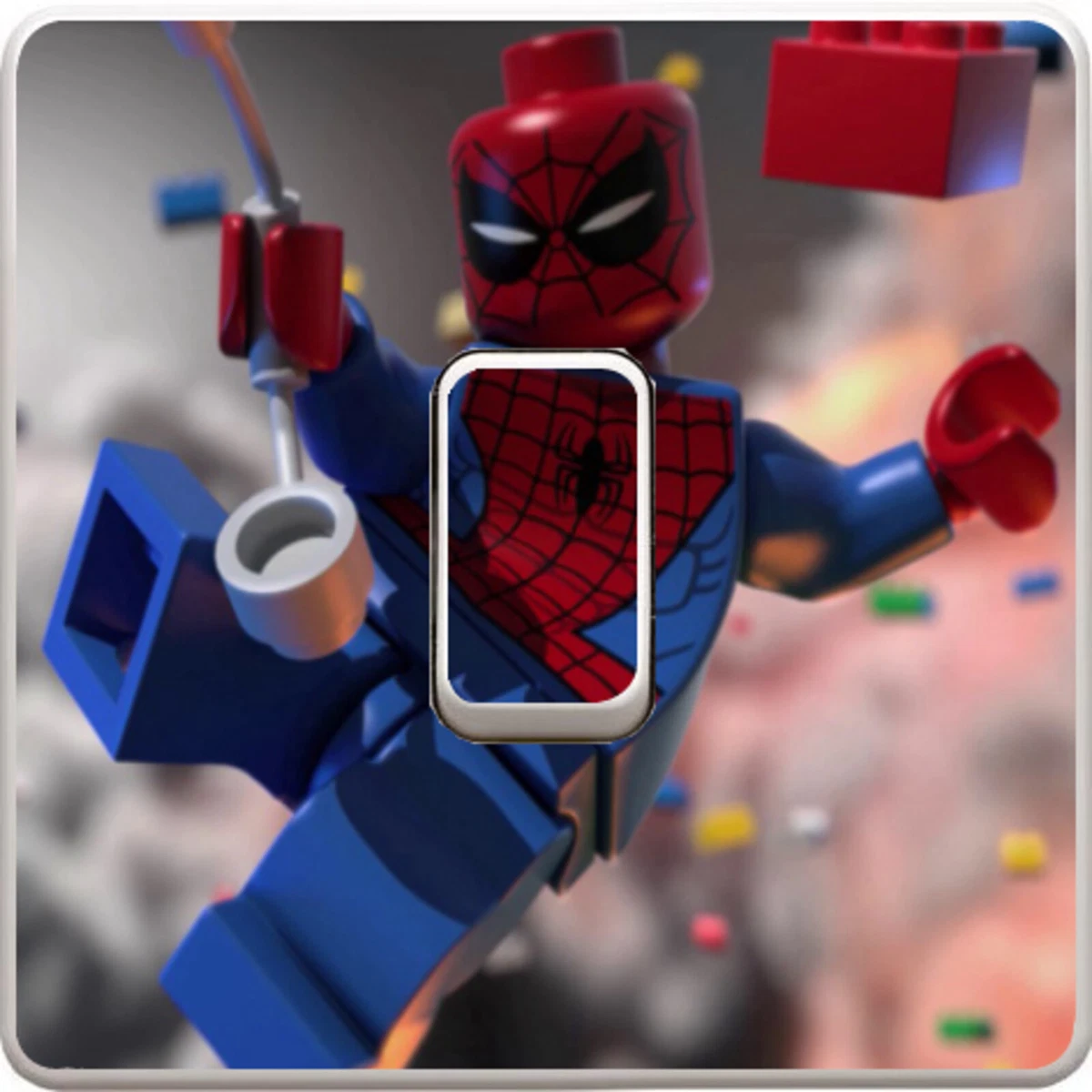 lego peter parker decals