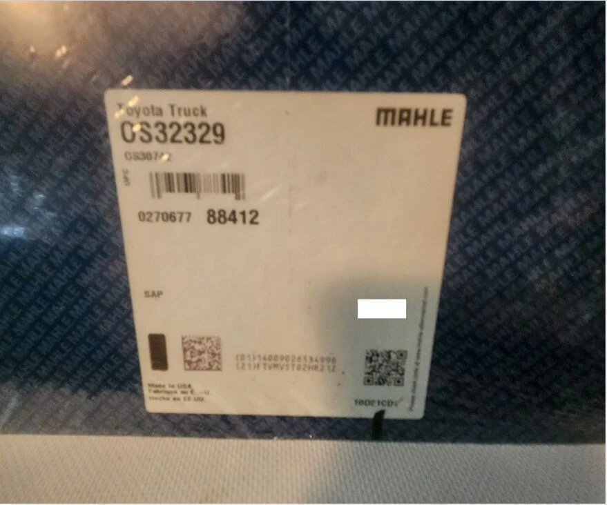 Junta da panela de óleo MAHLE - OS32329. Toyota 4-Runner Limited, SR5, Sport, Lexus GX470 - Imagem 4 de 4