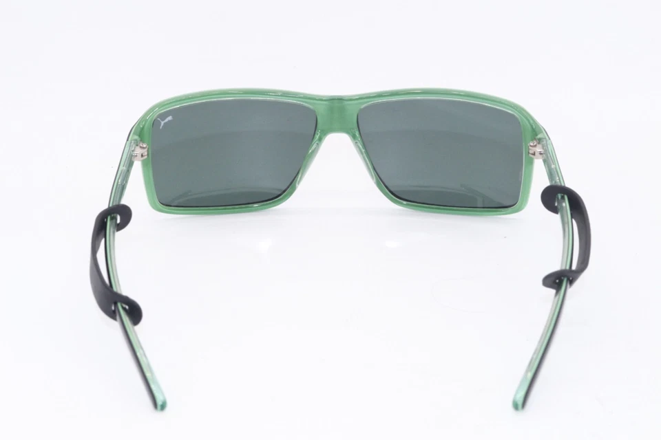 GAFAS DE SOL PUMA PU 15156 GN NEGRO VERDE MONTURA AUTÉNTICA 57-13 Foto 4 de 4